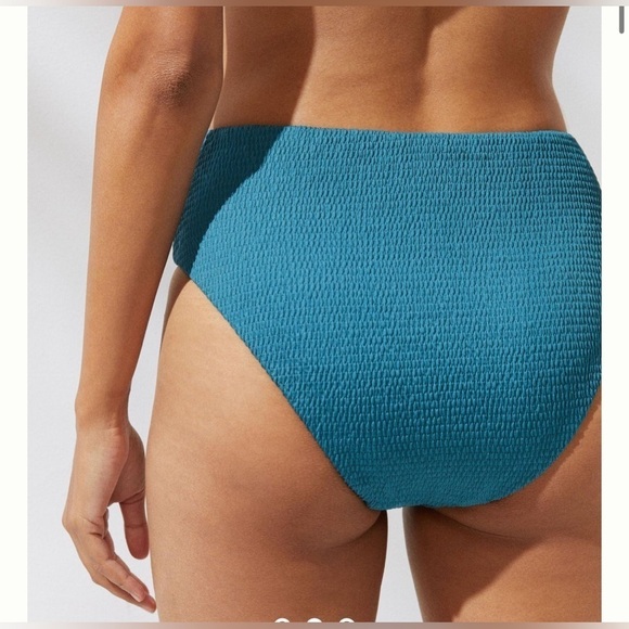 Anthropologie Classic Smocked Bikini Bottoms size XS - Picture 5 of 9